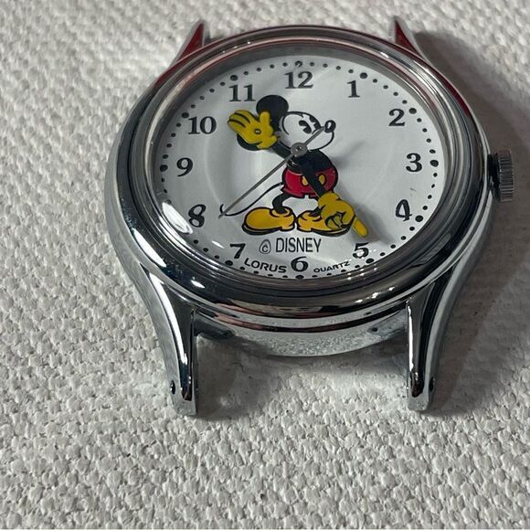 Vintage Disney Mickey Mouse Lorus Watch, Lorus by Seiko Mickey Mouse Watch 27mm - Picture 3 of 5